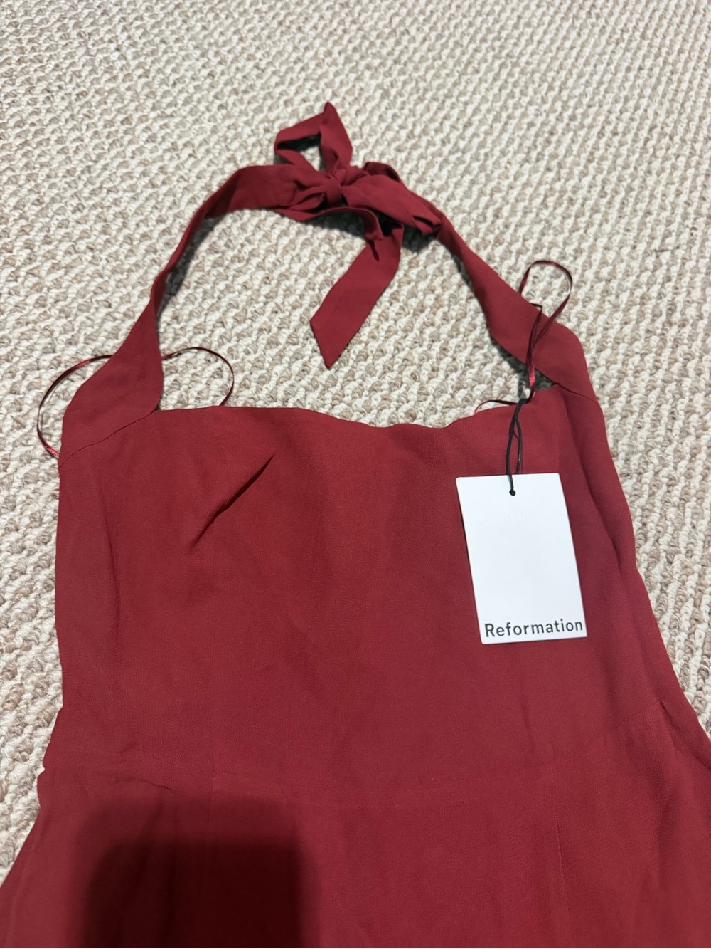 Reformation jovelle dress Chianti - Picture 7 of 8